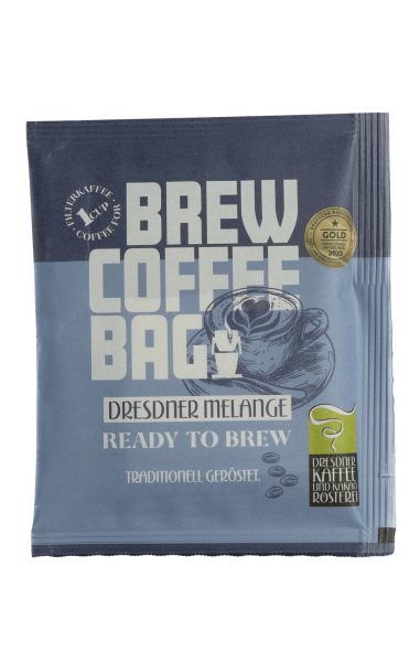 Dresdner Kaffee und Kakao Roesterei Brew Coffee Bag Dresdner Melange