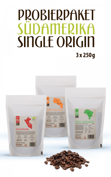 Probierpaket Single Origin Südamerika