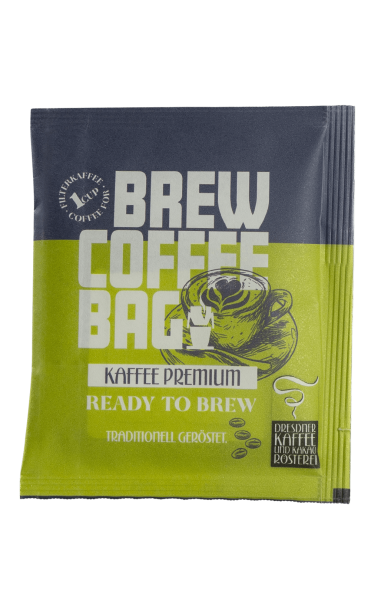 Dresdner Kaffee und Kakao Roesterei Brew Coffee Bag Kaffee Premium