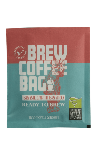 Dresdner Kaffee und Kakao Roesterei Brew Coffee Bag Brasil Capim Branco